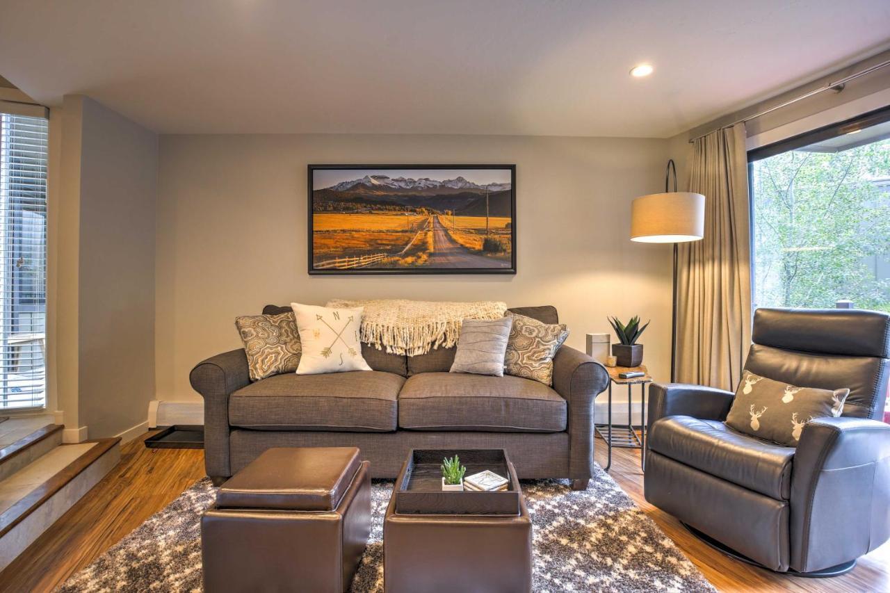 Breckenridge Condo With Balcony Walk To Ski Resort Bagian luar foto