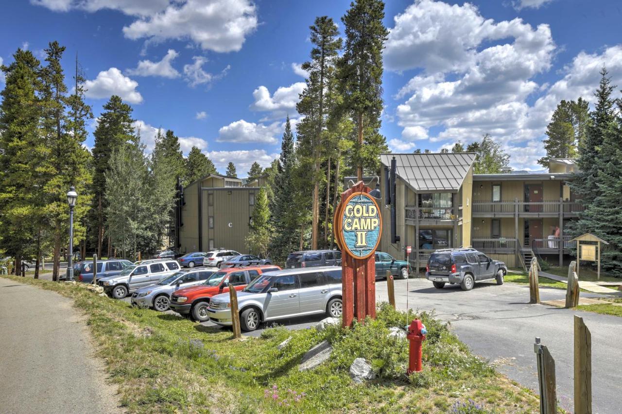 Breckenridge Condo With Balcony Walk To Ski Resort Bagian luar foto