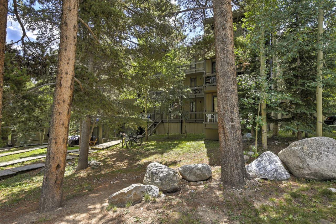 Breckenridge Condo With Balcony Walk To Ski Resort Bagian luar foto