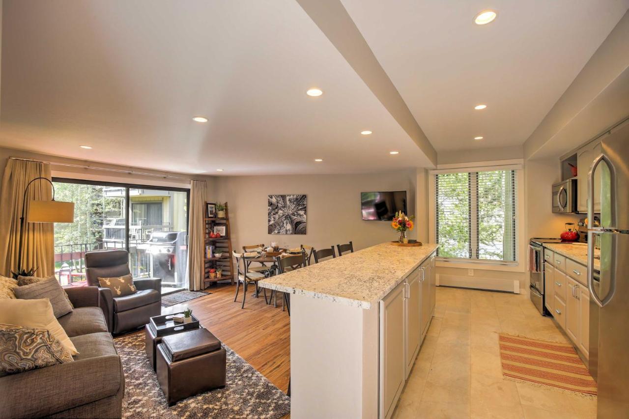 Breckenridge Condo With Balcony Walk To Ski Resort Bagian luar foto