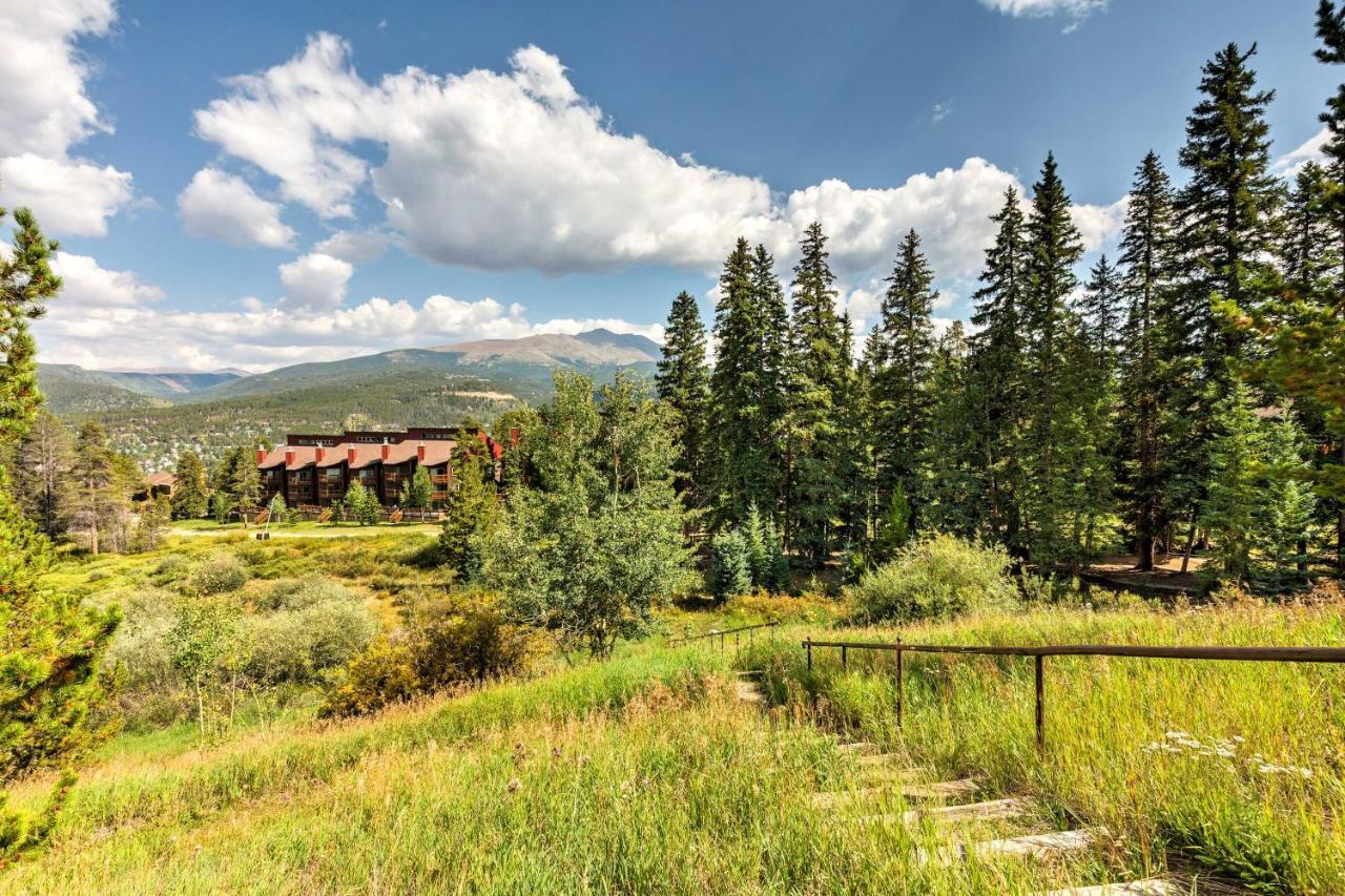 Breckenridge Condo With Balcony Walk To Ski Resort Bagian luar foto