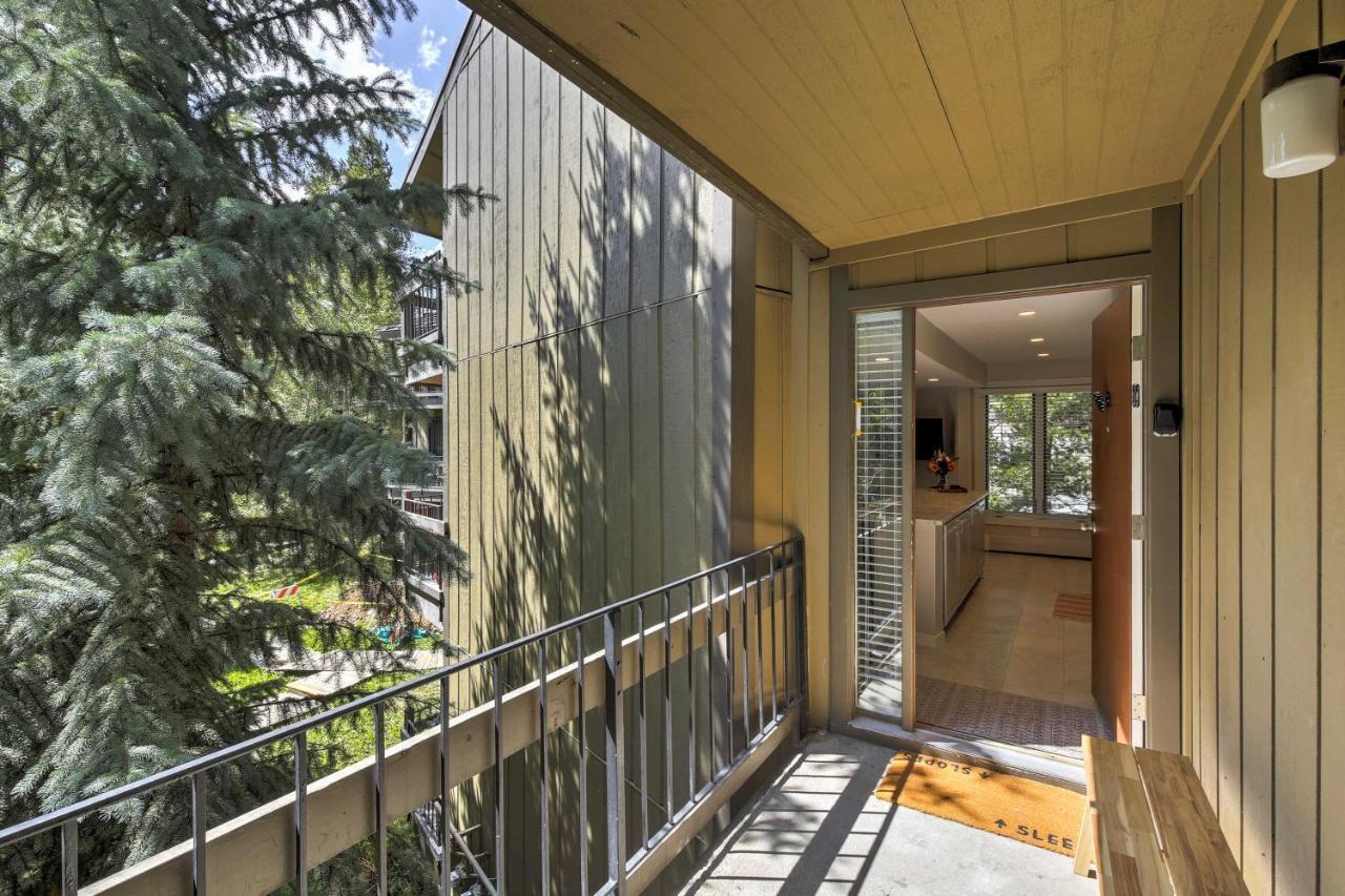Breckenridge Condo With Balcony Walk To Ski Resort Bagian luar foto